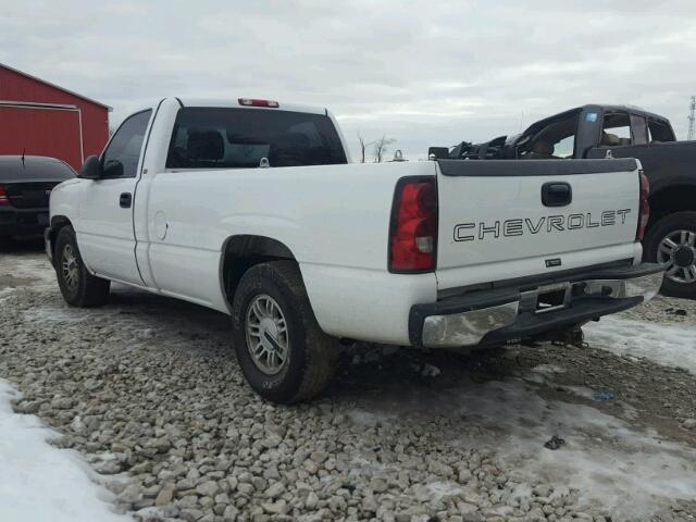 1GCEC14X44Z231219 - 2004 CHEVROLET SILVERADO WHITE photo 3