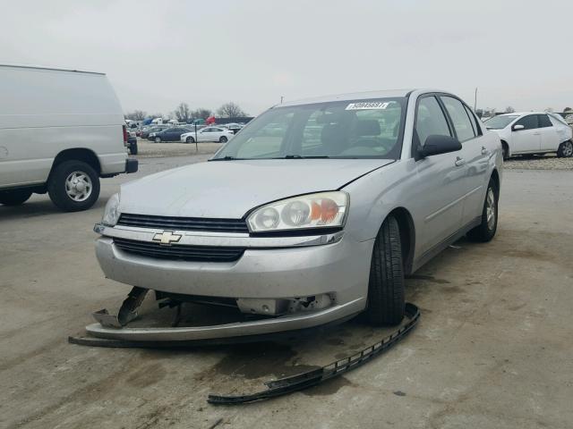 1G1ZT54845F222193 - 2005 CHEVROLET MALIBU LS SILVER photo 2