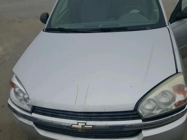 1G1ZT54845F222193 - 2005 CHEVROLET MALIBU LS SILVER photo 7