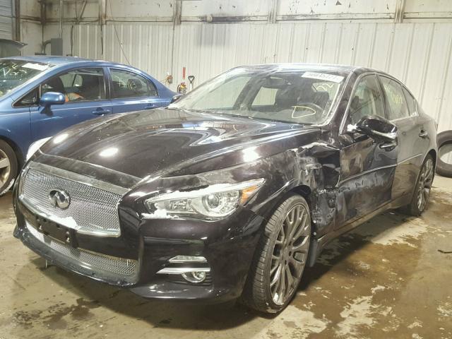 JN1CV7AR6GM252877 - 2016 INFINITI Q50 BASE Púrpura foto 2