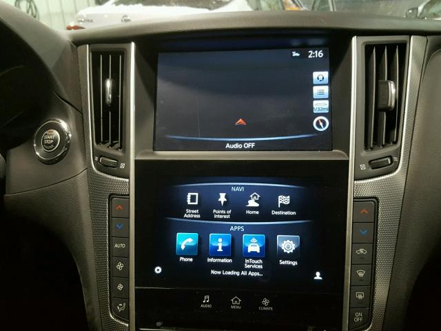 JN1CV7AR6GM252877 - 2016 INFINITI Q50 BASE Púrpura foto 9