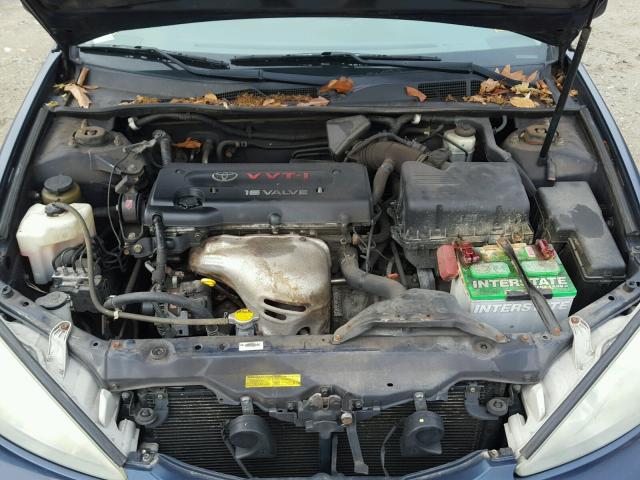 4T1BE32K94U293238 - 2004 TOYOTA CAMRY LE ლურჯი ფოტო 7