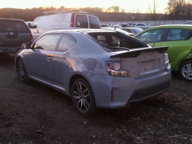 JTKJF5C71GJ021963 - 2016 TOYOTA SCION TC 灰色 照片 3