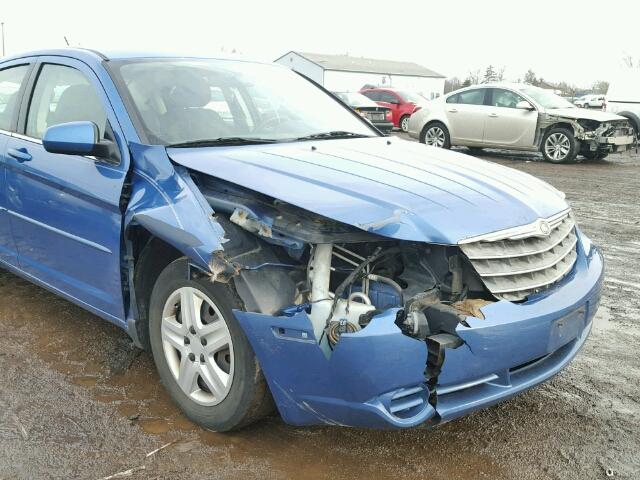 1C3LC46K97N558189 - 2007 CHRYSLER SEBRING BLUE photo 9