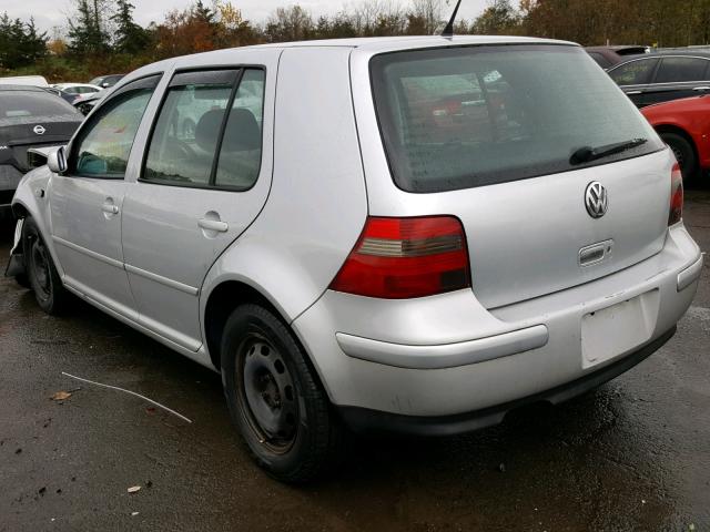 9BWFK61J034071300 - 2003 VOLKSWAGEN GOLF GL SILVER photo 3