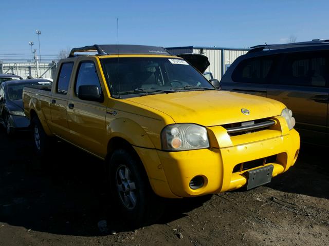 1N6MD29Y23C405626 - 2003 NISSAN FRONTIER C YELLOW photo 1