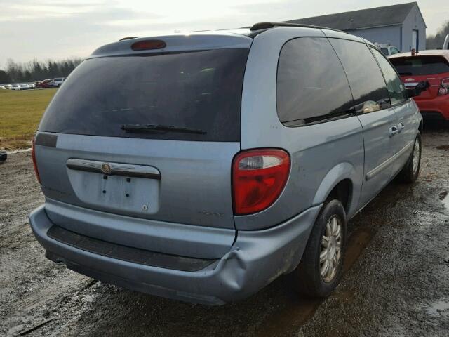 2A4GP54L16R849073 - 2006 CHRYSLER TOWN & COU Mavi foto 4