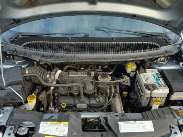2A4GP54L16R849073 - 2006 CHRYSLER TOWN & COU Mavi foto 7