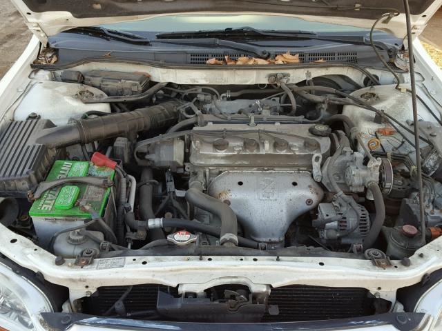 JHMCG56652C016339 - 2002 HONDA ACCORD EX WHITE photo 7