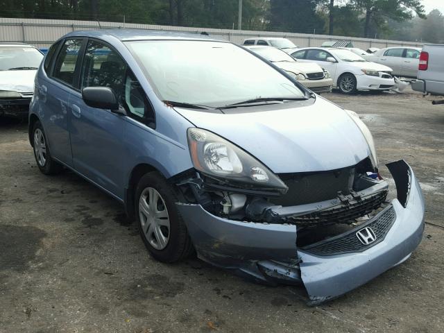 JHMGE8G37BC020082 - 2011 HONDA FIT BLUE photo 1