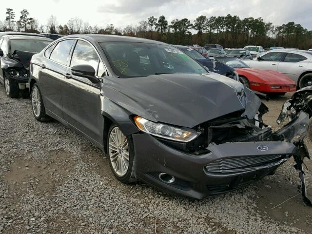 3FA6P0H9XFR292912 - 2015 FORD FUSION SE GRAY photo 1