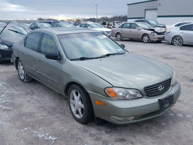 JNKDA31A22T009385 - 2002 INFINITI I35 GREEN photo 1