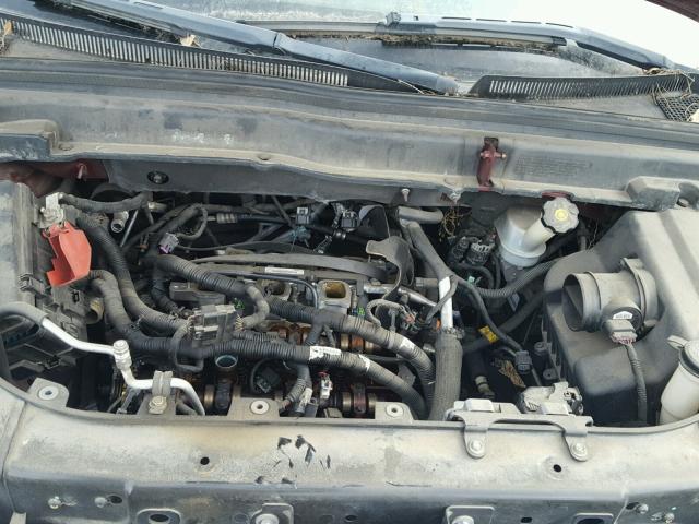 5GZEV33737J113686 - 2007 SATURN OUTLOOK SP წითელი ფოტო 7