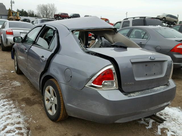 3FAFP07Z66R149246 - 2006 FORD FUSION SE GRAY photo 3