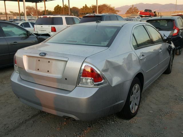 3FAHP06Z19R186915 - 2009 FORD FUSION S SILVER photo 4