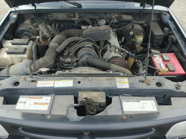 4F4CR12A4VTM19707 - 1997 MAZDA B2300 GREEN photo 7