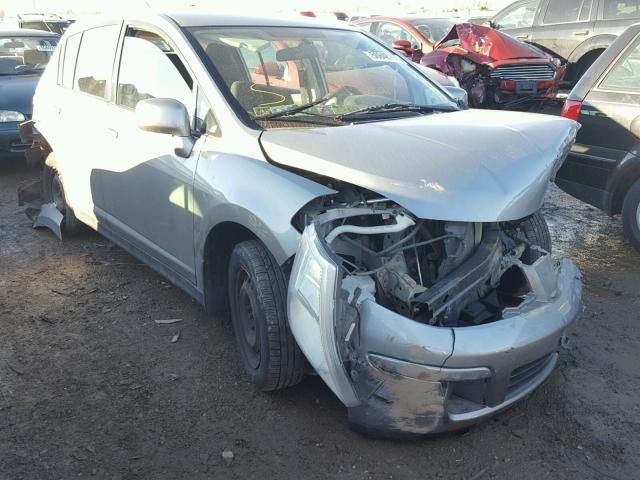 3N1BC13E79L360219 - 2009 NISSAN VERSA S GRAY photo 1