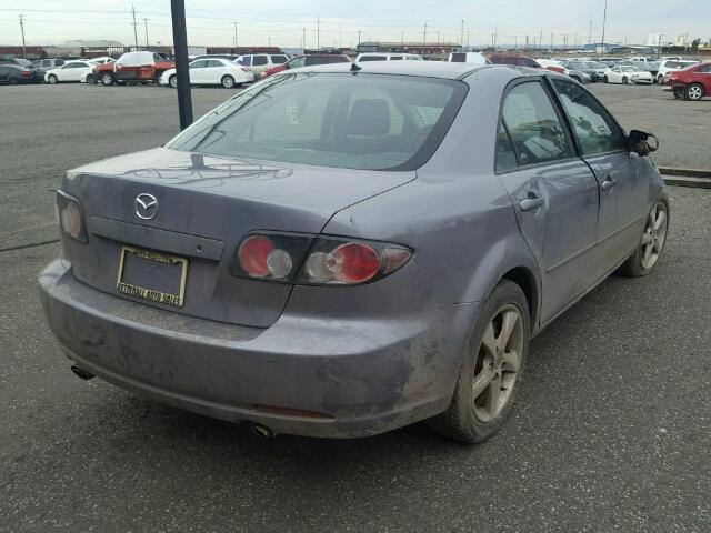 1YVHP80C185M48229 - 2008 MAZDA 6 I GRAY photo 4