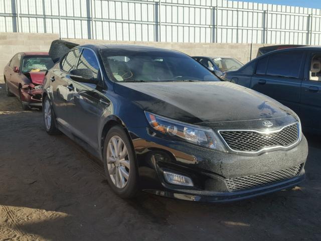 5XXGN4A75FG379359 - 2015 KIA OPTIMA EX BLACK photo 1