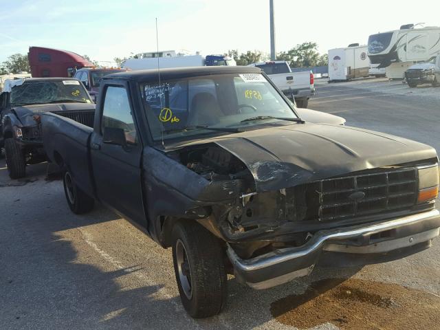 1FTCR10A0MUB16542 - 1991 FORD RANGER GRAY photo 1
