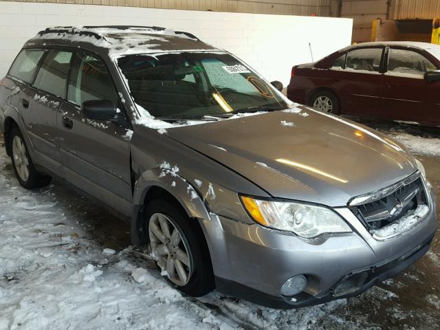 4S4BP61C286363775 - 2008 SUBARU OUTBACK 2. SILVER photo 1