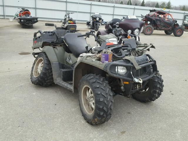 4XATN55A7AA004031 - 2010 POLARIS SPORTSMAN GREEN photo 1