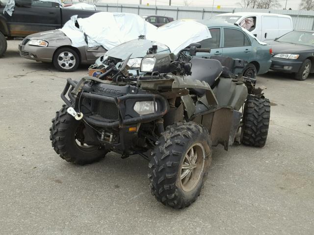 4XATN55A7AA004031 - 2010 POLARIS SPORTSMAN GREEN photo 2