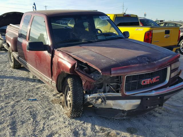 2GTEC19K7S1543134 - 1995 GMC SIERRA C15 MAROON photo 1