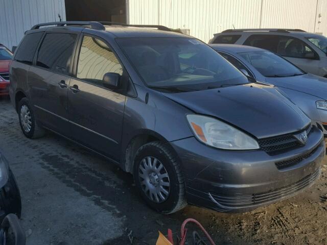 5TDZA23C44S176803 - 2004 TOYOTA SIENNA CE GRAY photo 1