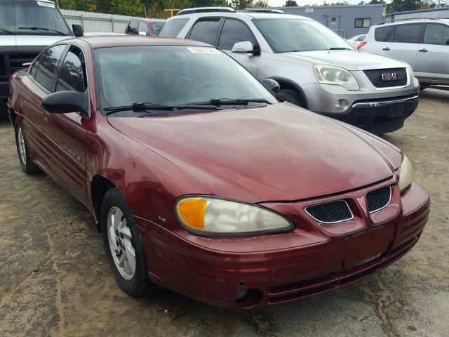 1G2NF52E82M507755 - 2002 PONTIAC GRAND AM S RED photo 1