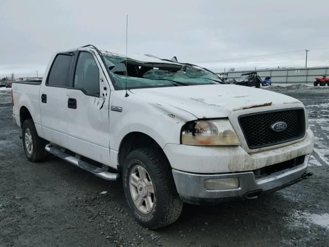 1FTPW14564KD15050 - 2004 FORD F150 SUPER WHITE photo 1