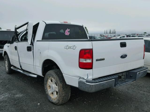 1FTPW14564KD15050 - 2004 FORD F150 SUPER WHITE photo 3