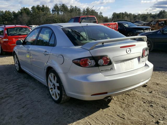 1YVHP84D765M22413 - 2006 MAZDA 6 S GRAY photo 3