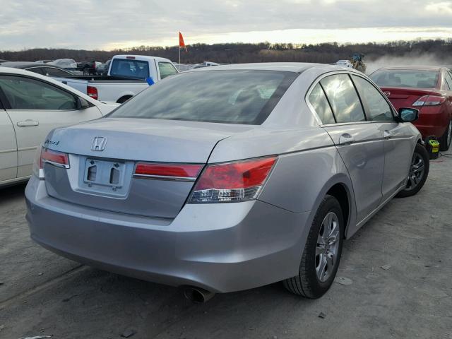 1HGCP2F4XCA001350 - 2012 HONDA ACCORD LXP SILVER photo 4