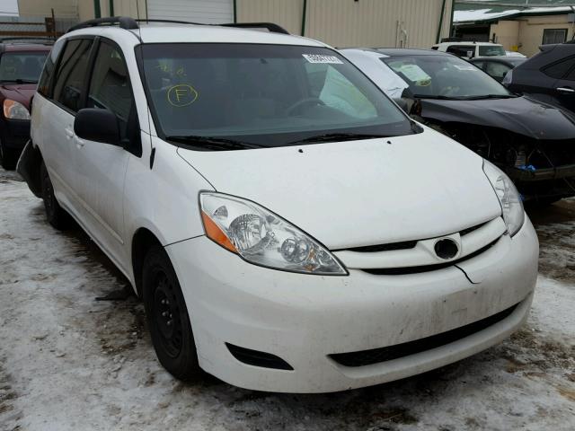 5TDZK23C89S226929 - 2009 TOYOTA SIENNA CE WHITE photo 1