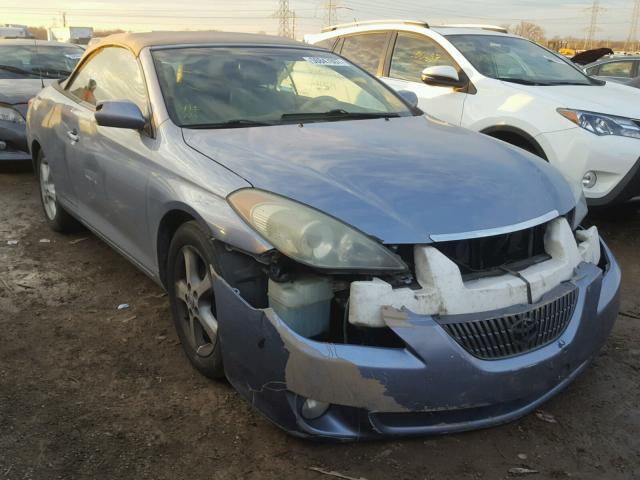 4T1FA38P55U054450 - 2005 TOYOTA CAMRY SOLA BLUE photo 1