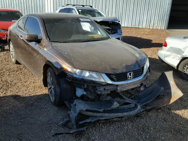 1HGCT2B81DA008791 - 2013 HONDA ACCORD EXL BROWN photo 1