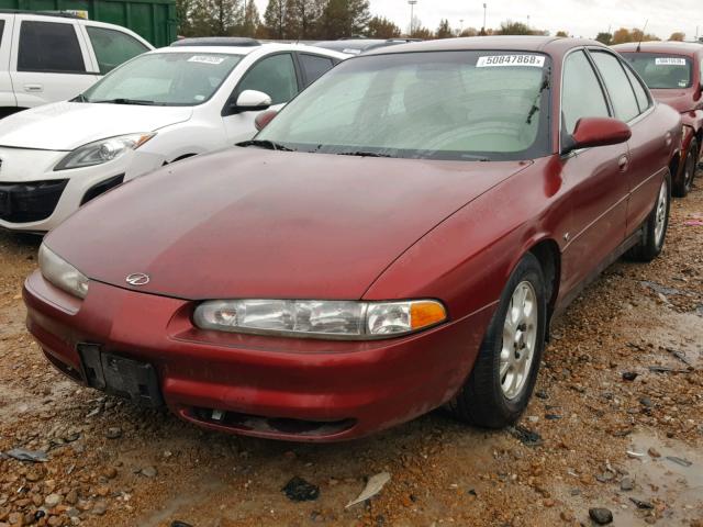 1G3WS52H91F139286 - 2001 OLDSMOBILE INTRIGUE G MAROON photo 2