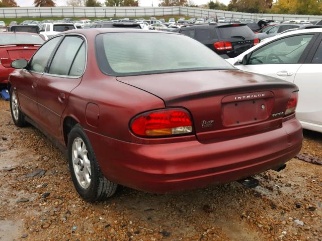 1G3WS52H91F139286 - 2001 OLDSMOBILE INTRIGUE G MAROON photo 3