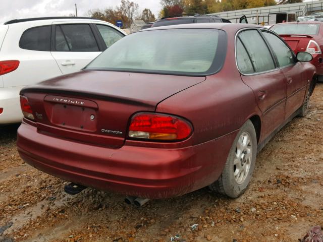 1G3WS52H91F139286 - 2001 OLDSMOBILE INTRIGUE G MAROON photo 4