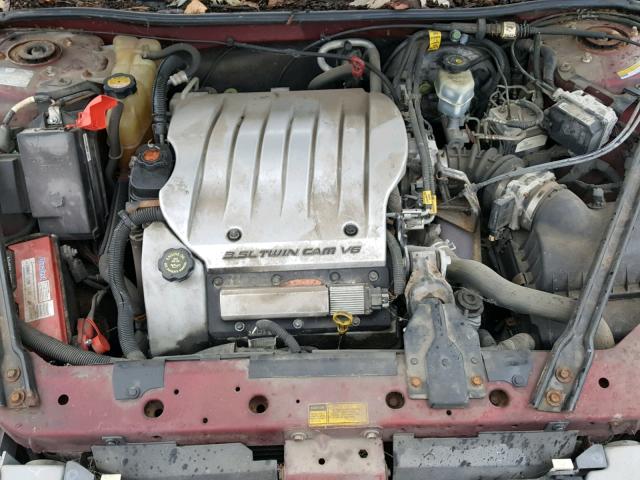 1G3WS52H91F139286 - 2001 OLDSMOBILE INTRIGUE G MAROON photo 7