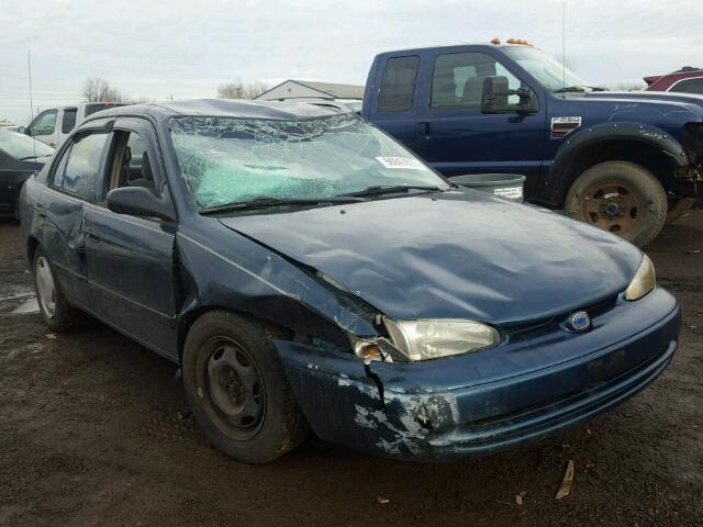 1Y1SK528X2Z408485 - 2002 CHEVROLET GEO PRIZM 绿色 照片 1