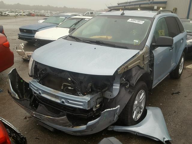 2FMDK36C18BA37790 - 2008 FORD EDGE SE BLUE photo 2