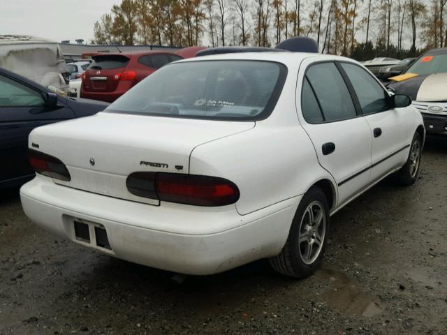 1Y1SK5361PZ003667 - 1993 GEO PRIZM BASE WHITE photo 4