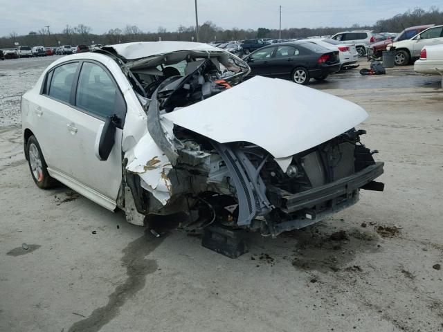 3N1AB6APXCL758337 - 2012 NISSAN SENTRA 2.0 WHITE photo 1