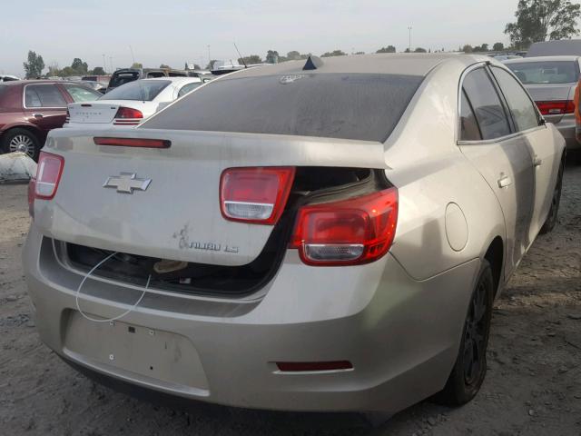 1G11A5SL7EF129470 - 2014 CHEVROLET MALIBU LS 奶油色 照片 4