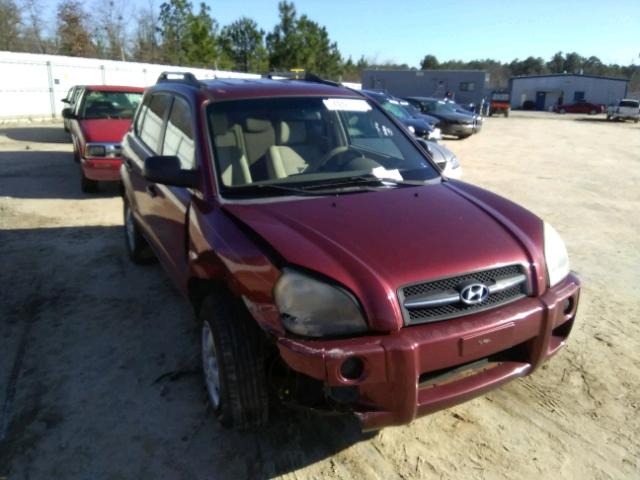 KM8JM12B08U735011 - 2008 HYUNDAI TUCSON GLS RED photo 1