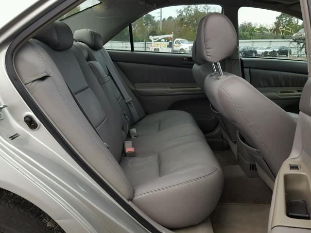 4T1BE32K44U850461 - 2004 TOYOTA CAMRY LE ვერცხლისფერი ფოტო 6