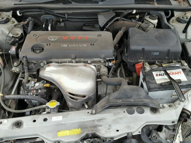 4T1BE32K44U850461 - 2004 TOYOTA CAMRY LE ვერცხლისფერი ფოტო 7
