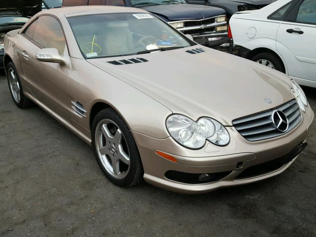 WDBSK75F93F027979 - 2003 MERCEDES-BENZ SL 500R GOLD photo 1